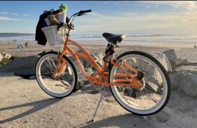 $350 Orange/Mango ELECTRA (not electric) Beach Cruiser