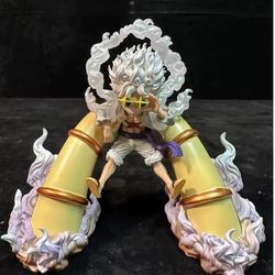 Anime ONE PIECE Figure Toy Nika Monkey D Luffy Action Figures Dolls Pvc Model Collectible Gear 5