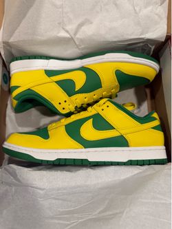 Nike dunk low size 10.5 reverse Brazil
