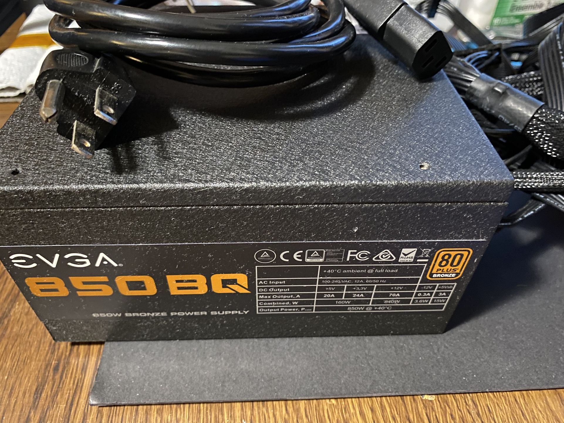 EVGA 850 BQ-850W PSU