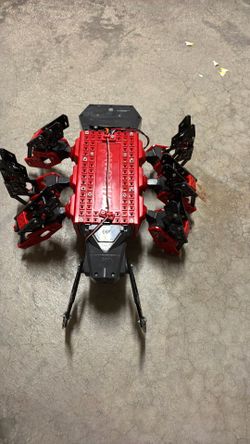 Meccano spider robot