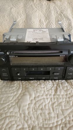 Toyota Camary 2004 CD/radio/cassette