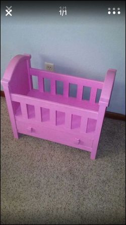 Doll baby crib