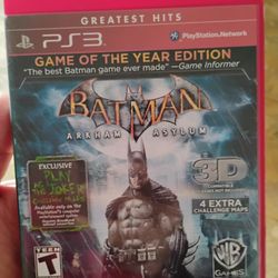 BATMAN PS3 game