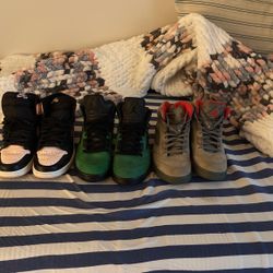 Jordan Camo 5 And Jordan Crimson 1 