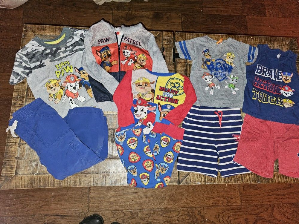 Boys 3t Paw Patrol Sets