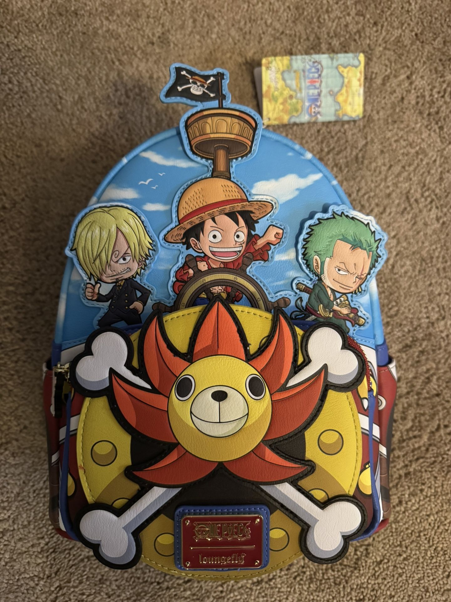 Loungefly One Piece Thousand Sunny Ship Backpack
