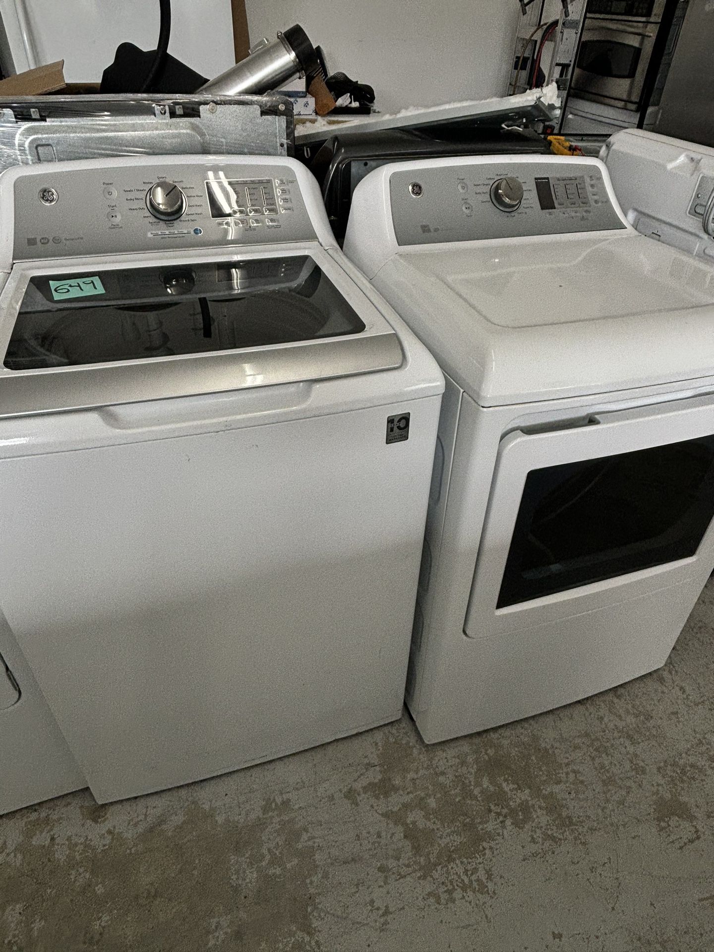GE Washer Dryer Set