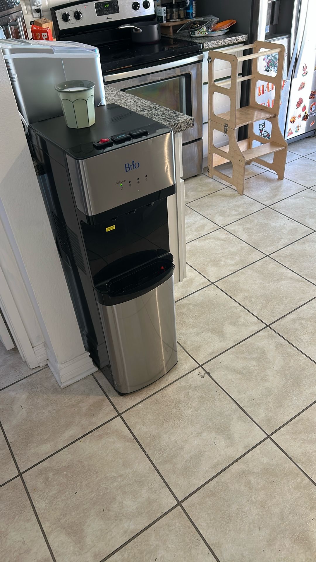 Brio Water Dispenser, Hot, Cold, Self Clean With Ozone
