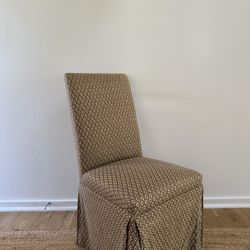 Linen Upholstered Office Chair 