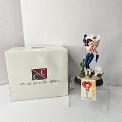 Betty Boop King Features Collectible Figurine Cowgirl Rodeo Western Pudgy 6.5" 