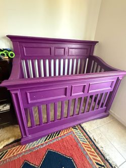 Free Crib. No mattress included.
