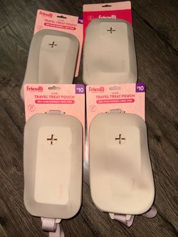 Friendli Silicone Travel Treat Pouch – Lot of 4