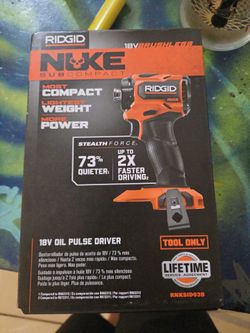 Rigid 18V Subcompact Impact Driver