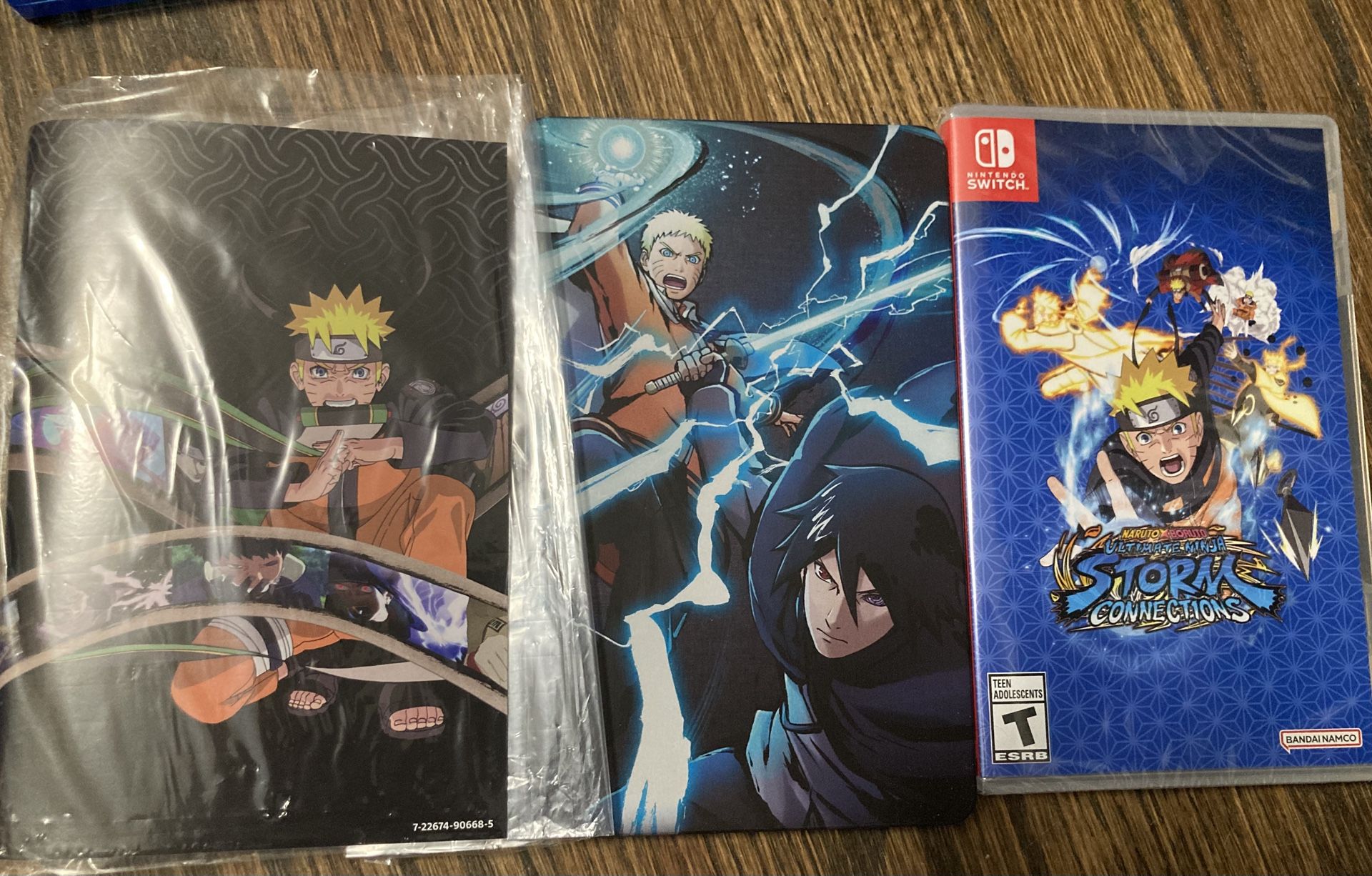 NARUTO X BORUTO Ultimate Ninja Storm Connections Nintendo Switch Steel Book Game