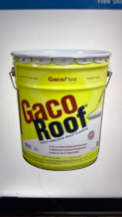 Roof silicon Gaco 5 gal