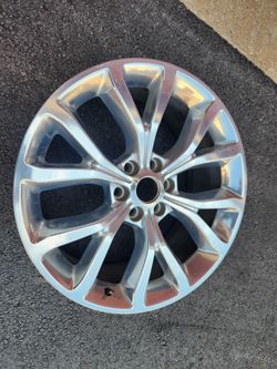 22" ford expedition f150 factory wheel (1)