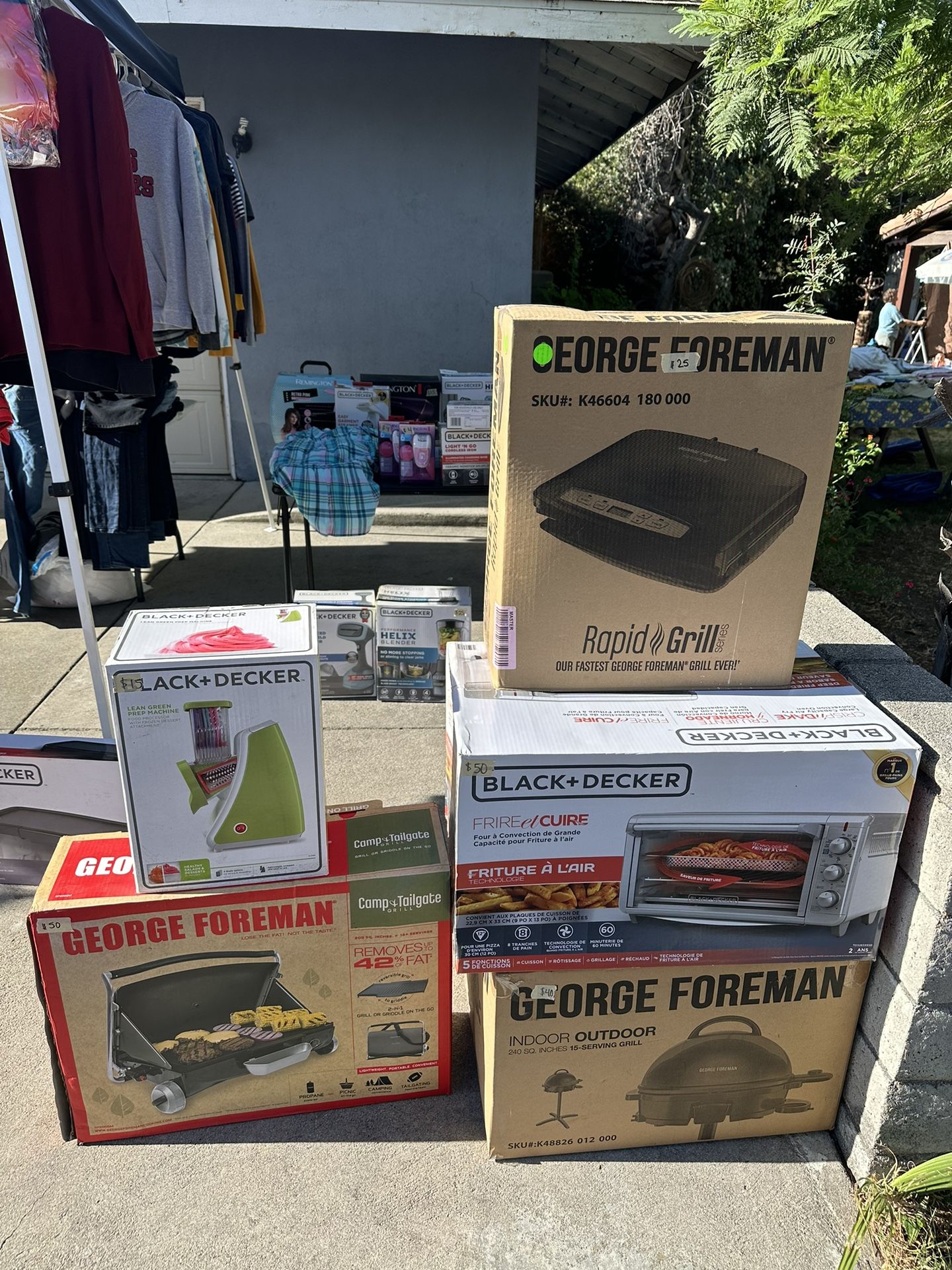 Grills, Air Fryer, Food Processor, Blenders, Steamer
