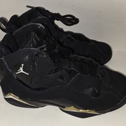 Nike Air Jordan True Flight Black Basketball Shoes 4.5Y