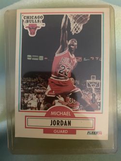 Michael Jordan mint card