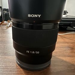 Sony 50mm Lens