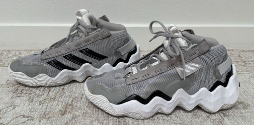 Boys Adidas Shoes Basketball Running Sneakers Size 8 1/2 Youth Big Boys