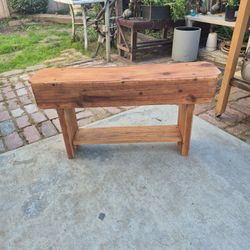 Wooden Bench 