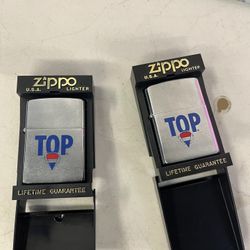 Two Zippo (Top) new lighters
