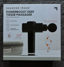 Powerboost Deep Tissue Massage Gun Brand New  
