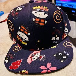 Naruto Shippuden X Hello Kitty Limited Edition SnapBack