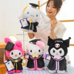 Graduation Sanrion Plushie 
