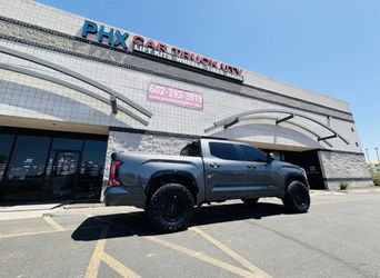 Toyota Tundra Wheels Tires Leveling & Lift Kits Accessories intakes Side Stows Bed Covers Air-bag Kits Installations. (WE Finance)