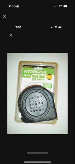 PITTSBURGH 25 ft. x 1 in. Quick Find Tape