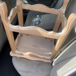 Wooden Coffee Cutie Table 