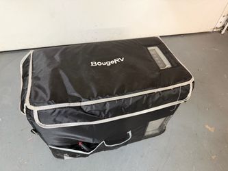 BougeRV Portable Fridge with Insulated Cover