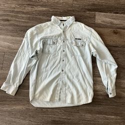 Harley Davidson Denim Button Down Shirt
