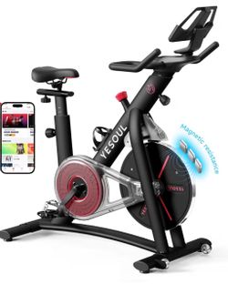 Yesoul Stationary Exercise Bike for Home with App Training