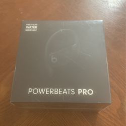 New Sealed Powerbeats Pro Black