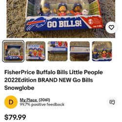 Fisher-Price Josh Allen Snow Globe