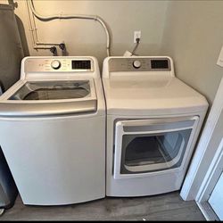 Samsung washer and electric dryer