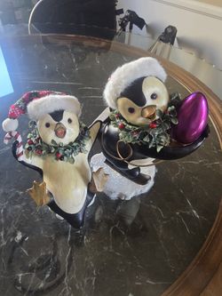 Christmas Ceramic Pinguins