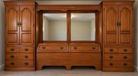 Bedroom wall unit