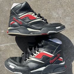 Reebok Twilight Zone Pump - Size 9 - Rare Retro Basketball