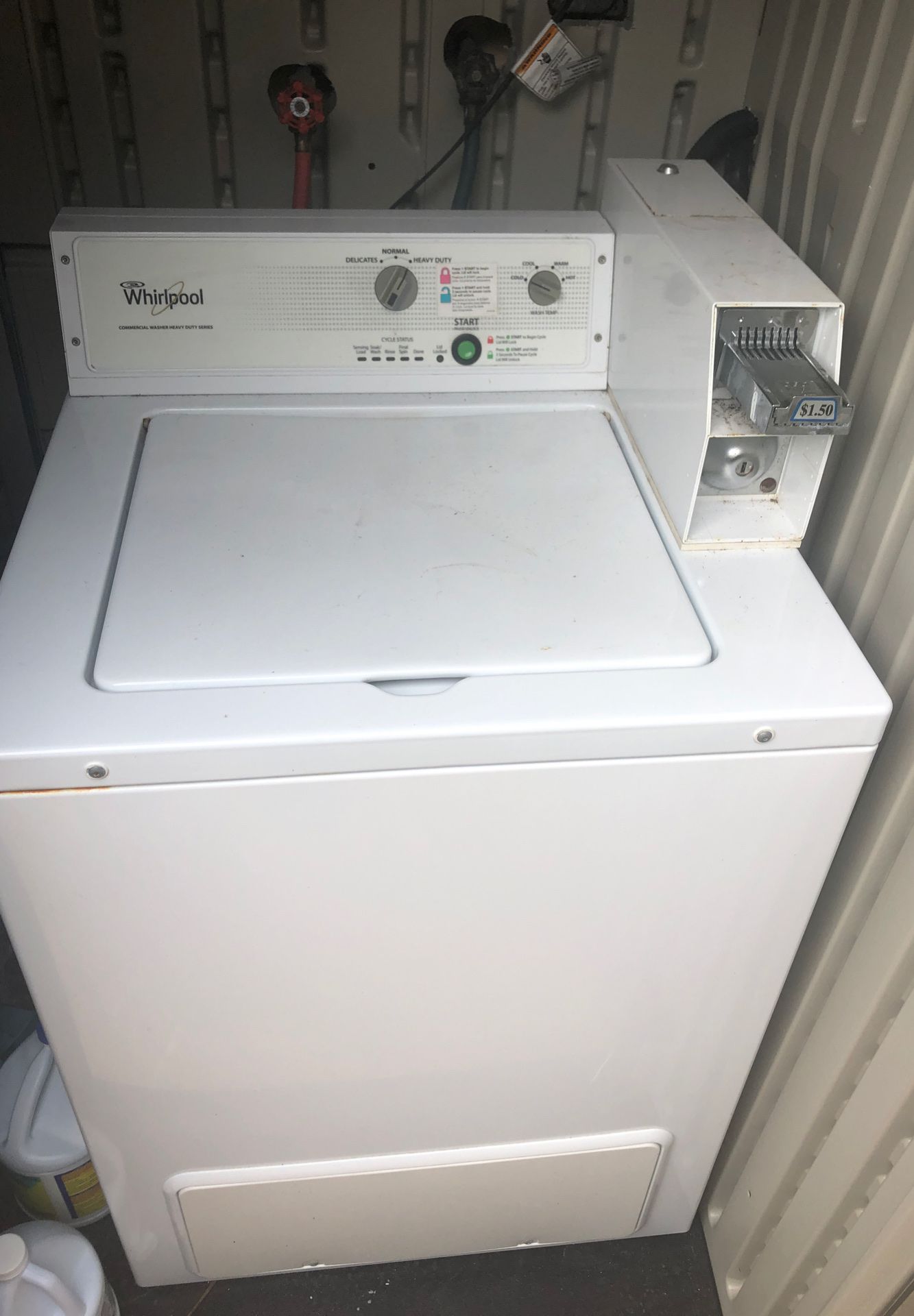 Whirlpool Commercial Washer Heavy Duty Series