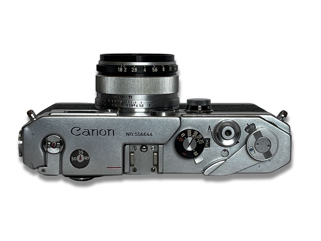 Canon L1 Rangefinder Camera with a Wide Angle F/1.8 35mm Lens