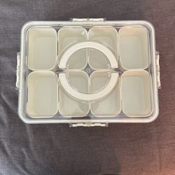 8 Slot Storage Container, Like New Never Used 
