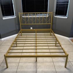 Gold Full Bed Frame