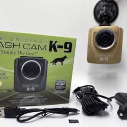 THE ORIGINAL DASH CAM K-9 SIMPLY THE BEST FOR YOUR VEHICLE / BLACK / BOX FULL HD 1080p