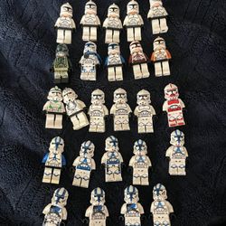 Lego Star Wars Clones Jedi Minifigures 