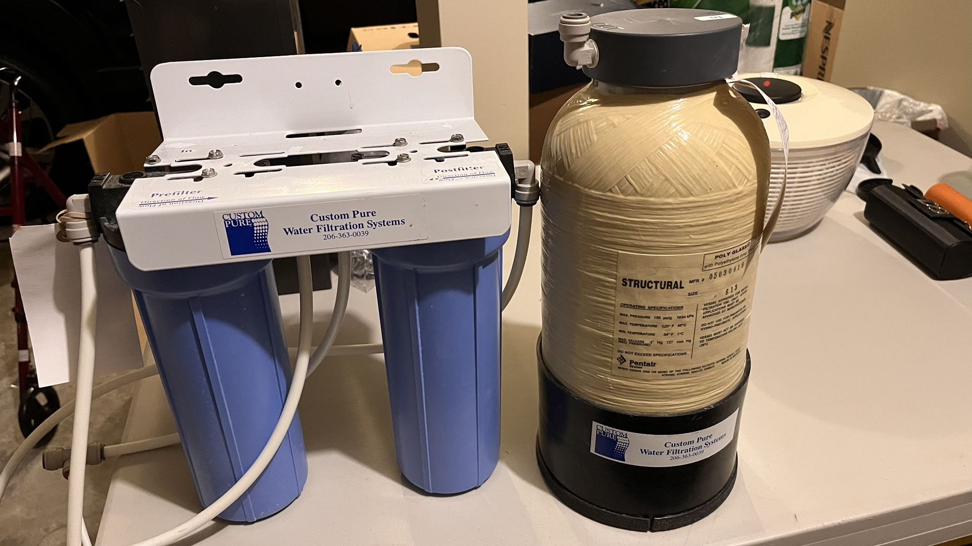 Water Filter System-Custom Pure